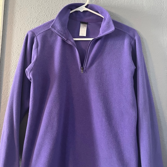 Patagonia Fleece Pullover Womens Size Small Quarter Zip Activewear Sweatshirt - Picture 4 of 6